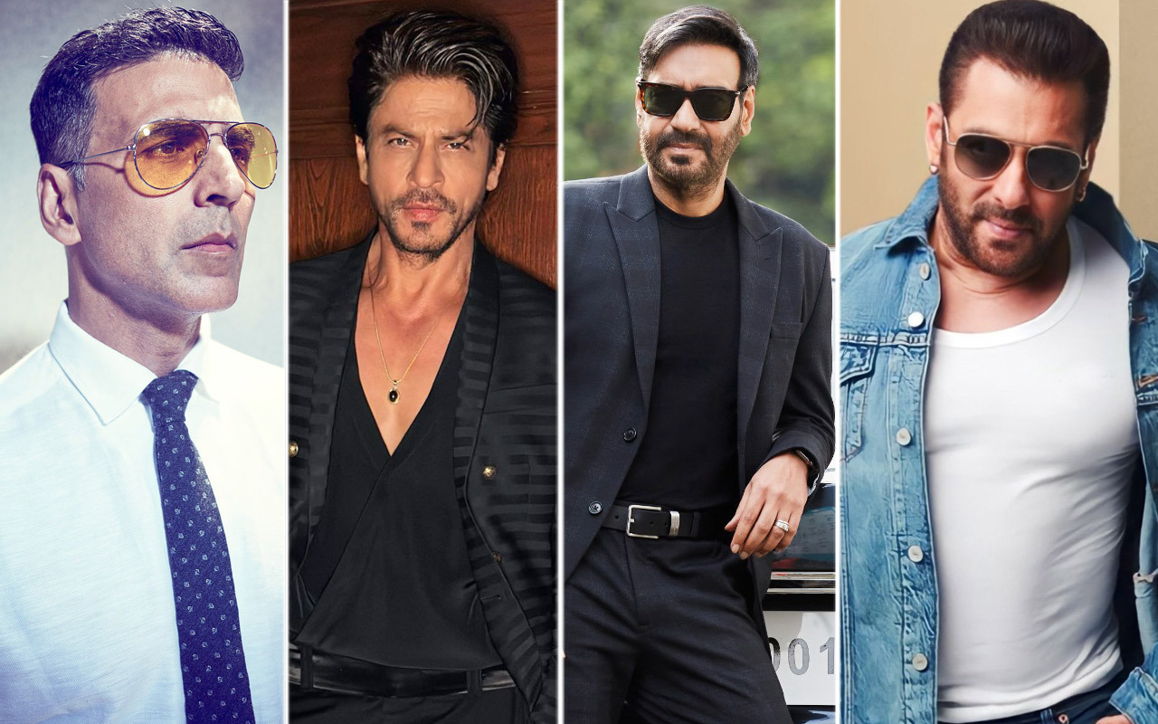 Bollywood’s 100 crore streak in India Akshay Kumar plus Shah Rukh Khan plus Ajay Devgn is equal