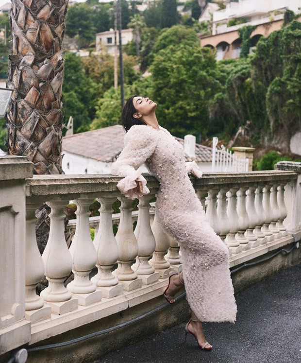Cannes 2023: Diana Penty takes centre stage in an embellished beige dress with unique finish