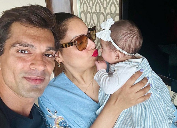 Bipasha Basu's heart-warming video captures daughter Devi's joyful car ride on Karan Singh Grover's lap