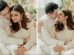 FIRST PHOTOS! Parineeti Chopra and Raghav Chadha look resplendent in white as they get engaged in Delhi