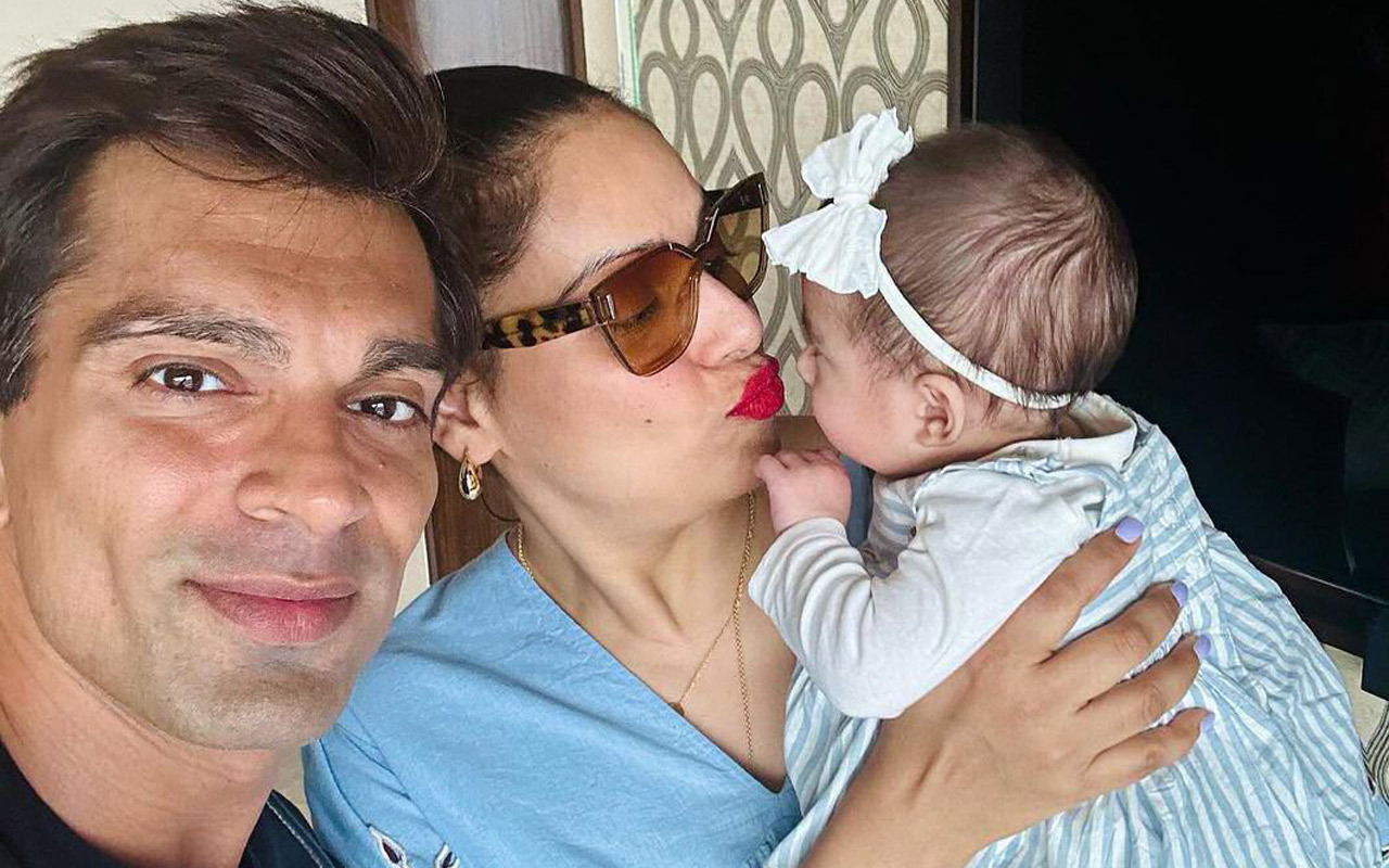 Bipasha Basu shares an endearing family photo daughter Devi and Karan Singh Grover; see picture : Bollywood News
