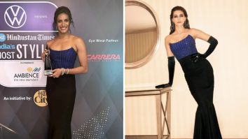 Fashion Face Off: Kriti Sanon and PV Sidhu set the fashion world abuzz, rocking Namrata Joshipura’s stunning two-toned gown at different events