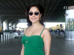 Gorgeous in Green! Nushrratt Bharuccha at the airport