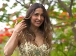 Can’t decide who’s more beautiful, Malaika Arora or the flowers!