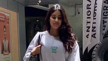 Janhvi Kapoor gets clicked by paps outside her gym