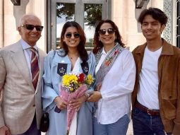 Juhi Chawla proudly shares moments from daughter Jahnavi’s graduation; Priyanka Chopra, Raveena Tandon react