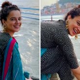 Kangana Ranaut embraces serenity; shares glimpses of her Haridwar trip