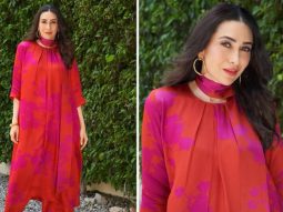 Karisma Kapoor graces the spotlight in a captivating magenta kurta by Payal Khandawala worth Rs.29,800