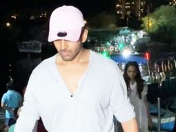 Kartik Aaryan gets clicked at Versova as he returns from a shoot