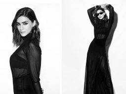 Kriti Sanon shines like a star in YSL’s ethereal black sheer gown, taking center stage at the award event with her captivating elegance