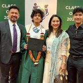Madhuri Dixit and Dr Nene beam with pride as they share photos from son Ryan’s school graduation ceremony; see post