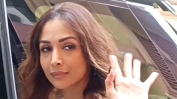 Malaika Arora poses for paps as she gets clicked in the city