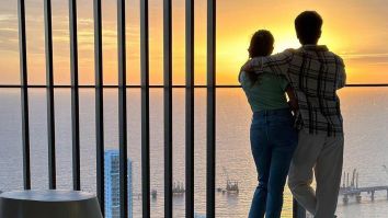 Shahid Kapoor and Mira Rajput Kapoor stun fans with a picturesque sunset photo; see post