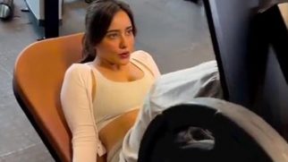 Neha Sharma is the happiest in the gym!