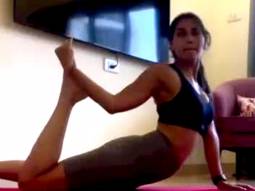 Nikita Dutta nails the backbends effortlessly