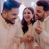 Parineeti Chopra radiates joy in unseen candid picture with brothers Shivang and Sahaj at engagement; see post
