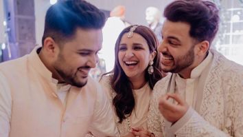 Parineeti Chopra radiates joy in unseen candid picture with brothers Shivang and Sahaj at engagement; see post