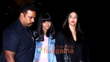 Photos: Aishwarya Rai Bachchan, Aaradhya Bachchan and others snapped at the airport