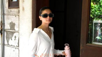 Photos: Alia Bhatt spotted at a dubbing studio