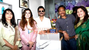 Photos: Anil Kapoor inaugurates his make up artist, Deepak Chauhan’s new salon in Vile Parle