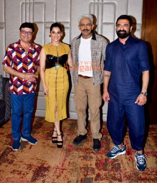 Photos: Atul Kulkarni, Eijaz Khan, Priya Bapat, and Sachin Pilgaonkar snapped promoting their web-series City of Dreams 3