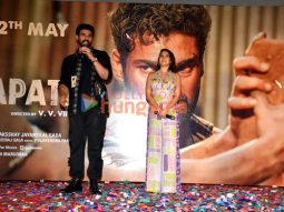 Photos: Bellamkonda Sreenivas, Nushrratt Bharuccha and others snapped at the trailer launch of Chatrapathi