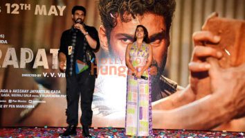 Photos: Bellamkonda Sreenivas, Nushrratt Bharuccha and others snapped at the trailer launch of Chatrapathi