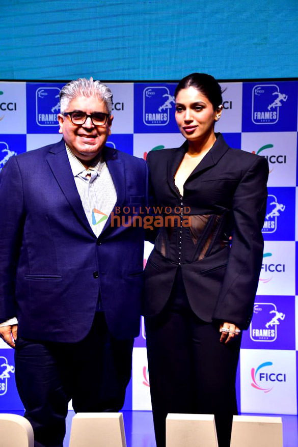 photos bhumi pednekar snapped attending ficci frames 2023 9