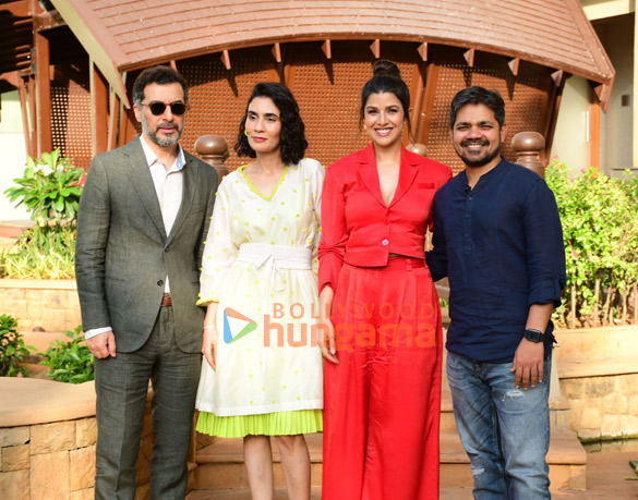 Photos: Cast of School of Lies snapped during promotions at JW Mariott in Juhu Photos: Cast of School of Lies snapped during promotions at JW Mariott in Juhu