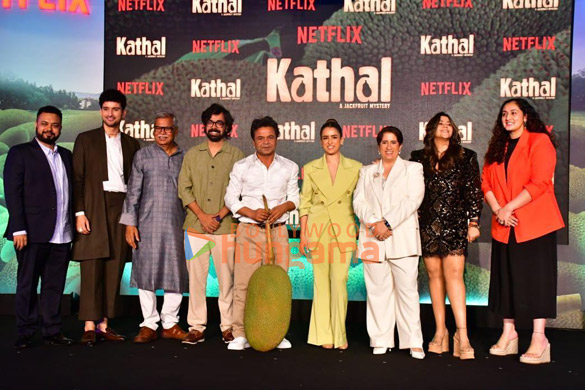 Photos: Celebs grace the trailer launch of Kathal Photos: Celebs grace the trailer launch of Kathal