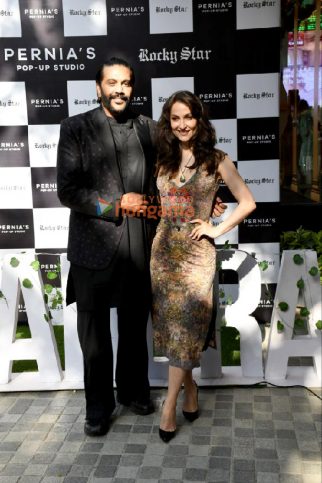 Photos: Elli AvrRam, Ameesha Patel, Rocky S and others snapped at Pernia’s Pop-Up Studio in Bandra