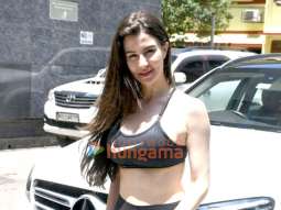 Photos: Giorgia Andriani spotted outside the gym