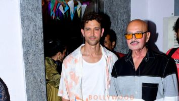 Photos: Hrithik Roshan and Rakesh Roshan snapped at PVR, Juhu