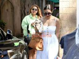 Photos: Malaika Arora, Arhaan Khan and Amrita Arora snapped in Bandra