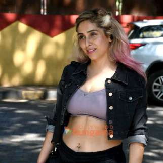 Photos: Neha Bhasin snapped outside the gym in Bandra