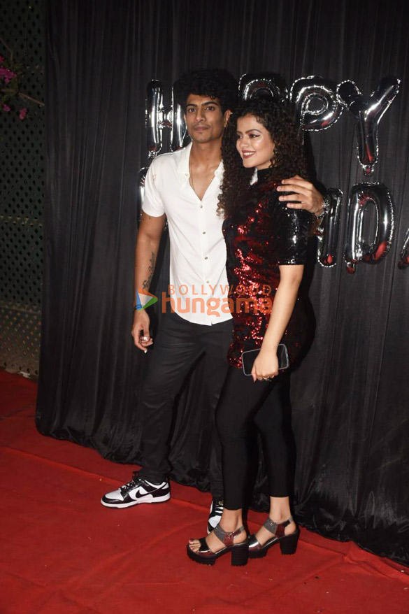 photos palak muchhal at her brother palash muchhals birthday party in andheri 5
