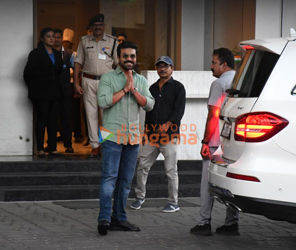 photos ram charan spotted at kalina airport 3