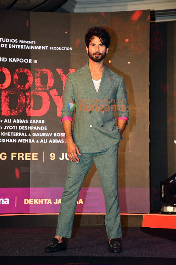 photos shahid kapoor and ali abbas zafar attend the trailer launch of bloody daddy 1