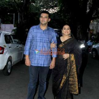 Photos: Siddharth Roy Kapur and Vidya Balan snapped in Bandra