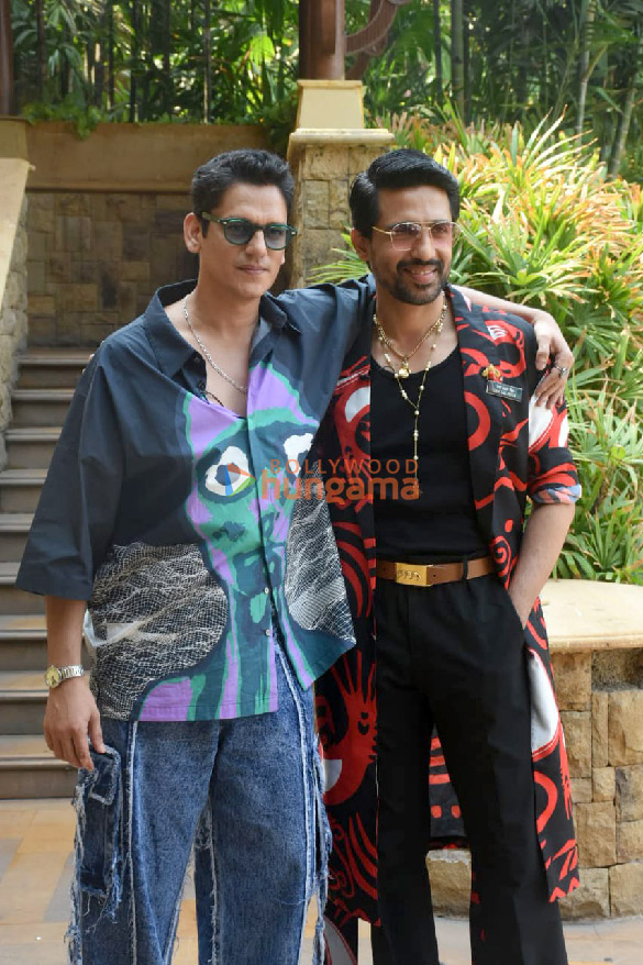 photos sonakshi sinha vijay varma and gulshan devaiah snapped promoting their web series dahaad 6