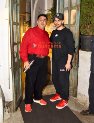 Photos: Sooraj Pancholi snapped with crime journalist and author S. Hussain Zaidi