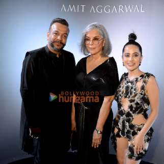 Photos: Uorfi Javed and Zeenat Aman snapped with fashion designer Amit Aggarwal at his 3rd flagship Store at DLF Emporio Mall, Vasant Kunj in New Delhi
