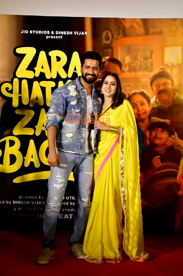 photos vicky kaushal sara ali khan and others grace the trailer launch of zara hatke zara bach ke 10