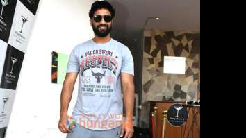 Photos: Vicky Kaushal snapped at the gym in Bandra
