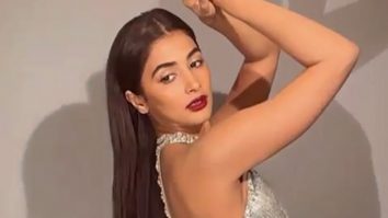 Pooja Hegde dazzles in a silver outfit