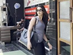 Pooja Hegde gets clicked by paps outside her gym