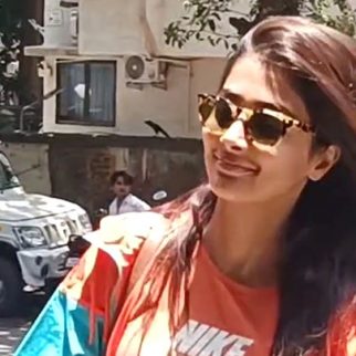 Pooja Hegde sports a Nike T-shirt at the gym