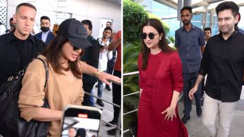 Priyanka Chopra Jonas arrives in Delhi amid engagement reports of Parineeti Chopra and Raghav Chadha