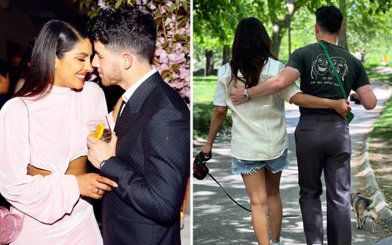 Priyanka Chopra Jonas shares a stroll with Nick Jonas; shows us what ‘dreams are made of’