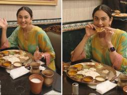 Rakul Preet Singh indulges in mouth-watering Gujarati thali in Ahmedabad; watch video